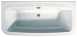 Jacuzzi Pro Wbsprodel601 White Delamere D Double Ended Two Tap Hole Bath 1700x800mm