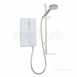 White/chrome Sport Max Airboost 9.0 Kw Electric Shower With 4 Spray Handshower