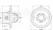 Ideal Standard Trevi Outline L6705 3/f Hp Handspray Cp L6705aa