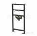 Pegler Yorkshire 4p9002 Black Perfecta 1000mm Concealed Bathroom Wash Basin Frame
