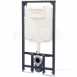 Black Perfecta 1175mm Concealed Wc Slimframe With Cistern Resin Cover