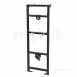 Pegler Yorkshire 4p9005 Black Perfecta 1170mm Concealed Bathroom Urinal Frame