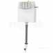 Pegler Yorkshire 4p9010 White Perfecta 1062 Mm Concealed Wall Mounted Cistern