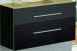 Salgar 15496 Black Serie 35 Vanity Cabinet 550x998 Mm