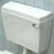 Thomas Dudley 319113 White Tri-shell Turbo Bottom Supply Outlet Low Level Cistern