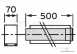 Drugasar Art8/10 440mm Standard Flue Kit