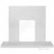 Valor 05070t2 White Solo Pro 48 Hearth Marble