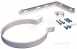 7716191174 White Support Bracket For Flues 80/125mm