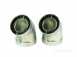 7716191014 Na Flue Elbow 45 Deg 2 Pack