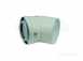 7719003665 White Greenstar He Elbow 45 Deg 125mm