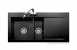 Rangemaster Nevada 15 Bowl Left Hand Ceramic Sink Blk