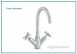 Ocean Tp0437 Monobloc Tube Tap Ch