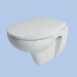 Galerie Optimise Wall Mounted Seat And Cover Wh Gp7865wh