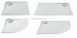 30.4021 Optimum 760 X 760 Tray White