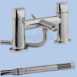 Orb 2 Tap D/m Bath Shower Mixer Rb5265cp