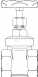 Oventrop 10430 Bz Pn20 Gate Valve 32