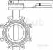 Oventrop 10483 Sgi Butterfly Valve 125