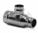 Yorks Yp26 Chrome Plated 22mm X 15mm X 22mm C/p Red Tee