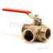Pegler 1111bv Bspp Brass 3-way Valve 32
