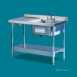 Pland 1500 X 650 Left Hand Catering Sink And Stand