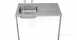 G20479n Two Tap Holes Heavy Duty W/hand Basin Ss