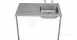 Franke Sissons Htm64 Sink W/o Tapholes Lh