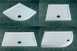 30.3011a Resinlite 800 X 800 Tray White
