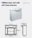 Mode And Reflex Square Chrome Column