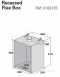 Rite-vent 125 Dia Fluebox Flex Recess