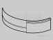 Roca Novara Corner Bath Pnl Plus Towel Rail Chr