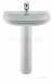 Roca Dama 630 X 505mm One Tap Hole Basin White