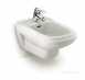 Roca Dama Wall Hung One Tap Hole Bidet White