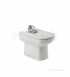 Roca Senso Wall Hung One Tap Hole Bidet White