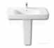 Roca Senso Square 850 X 475mm One Tap Hole Basin White