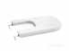 Roca The Gap Soft Close Bidet Cover White