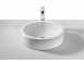 Roca Fuego 490mm No Tap Holes On Countertop Basin Wh