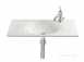 Roca Kalahari 650 X 450mm Right Hand One Tap Hole Basin White