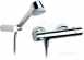 Roca Targa-t Shower Mixer Plus Kit Cp