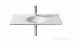 Roca Kalahari 1000mm One Tap Hole Vanity Or W/h Basin Wh