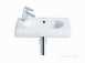 Roca Meridian-n Compact 550 One Tap Hole W/h Basin Left Hand Wh
