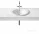 Roca Happening 520 X 445mm No Tap Holes In Countertop Basin Wh