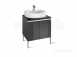 Roca H And H 610 X 510 Base Unit Single Draw G/gry