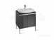 Roca H And H 610 X 410 Base Unit Single Draw G/gry