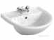 Armitage Shanks Sandringham 21 E8958 500mm One Tap Hole Semi Countertop Basin Wht E895801