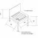 Pland Sb0038st Bucket Sink