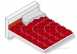 PEGLER 850796 HDH42CP HANDLE HOT CHROME