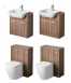 Ideal Standard Sottini Fn S/frame 815 Grey Fls Wc E2810ex