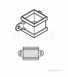 4x4 Inch C/i Lse/sckt Eared P44/soc/pa