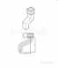 6 Inch X4 Inch Rect Side O/set 3 Inch P64/of/03/l/pa
