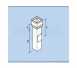 Plain 4 Inch X 4 Inch Sq Rodding Eye Rw44/acp